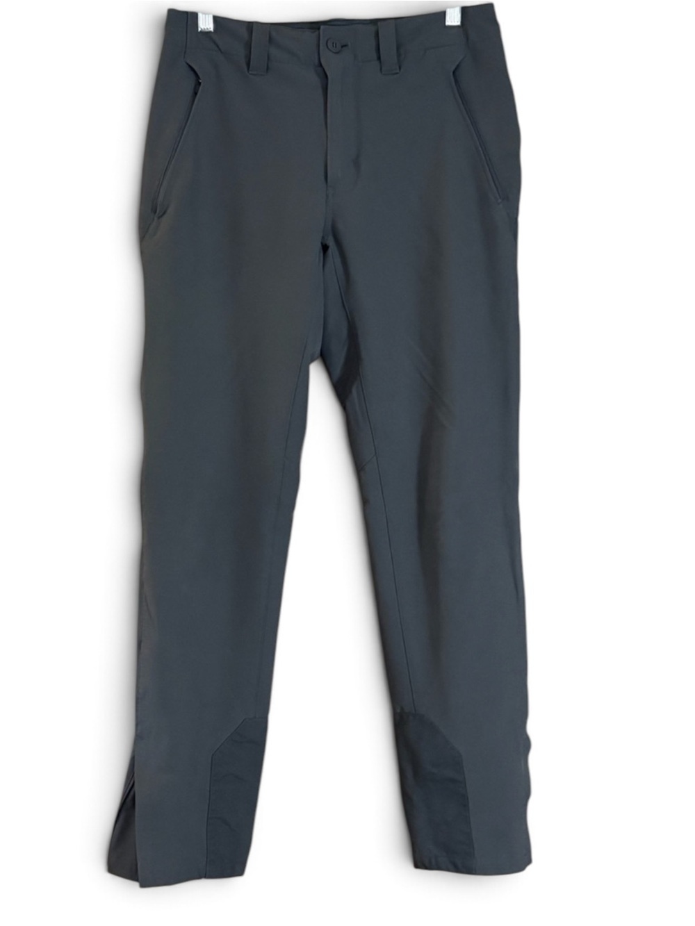 Patagonia Crestview Hiking Pants in Forged Gray Zipper Ankles Adjustable Waist